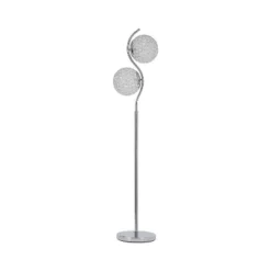 Winter Metal Floor Lamp Clear/Silver - Signature Design By Ashley