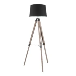 39-57" Compass Floor Lamp Black/Gray - LumiSource -Floor Lamps Store GUEST 9acf9e0b 423b 4fb2 90aa a5c55d1ec44d