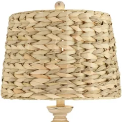 Regency Hill Carlisle Modern Coastal Table Lamps 26 1/2" High Set Of 2 Beige Sea Grass Tapered Drum Shade For Bedroom Living Room Bedside Nightstand -Floor Lamps Store GUEST 9c226f57 ff8f 40a6 9a1f f07da7d2059b