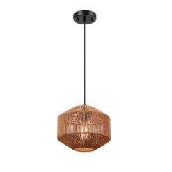 Lotus 1-Light Pendant Lighting With Natural Twine Shade - Globe Electric 10 Lotus 1-Light Pendant Lighting With Natural Twine Shade - Globe Electric -Floor Lamps Store GUEST 9e6475aa 9b2f 41d3 bba0 93d2a2943041