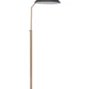 Retro Modern Floor Lamp Black 55" - ZM Home