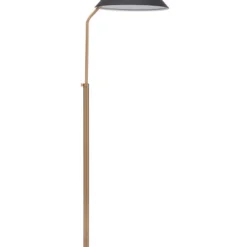 Retro Modern Floor Lamp Black 55" - ZM Home