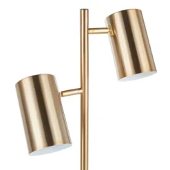 Cannes Contemporary/Glam Table Lamp With Metal Shade White (Includes LED Light Bulb) - LumiSource -Floor Lamps Store GUEST a5beaa34 ef3d 464c be66 1fd5caa79048