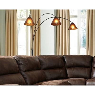 Sharde Floor Lamp Black - Signature Design By Ashley 2 Sharde Floor Lamp Black - Signature Design By Ashley - Image 2