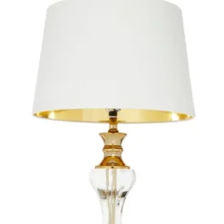 27" X 15" Glam Glass Table Lamp Gold - Olivia & May -Floor Lamps Store GUEST a8fb224a 1d35 4eda 8f7a bbd5d93f6f42