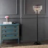 60" Crystal/Metal Juliette Floor Lamp (Includes Light Bulb) Bronze - JONATHAN Y