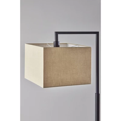Richard Floor Lamp Black - Adesso 4 Richard Floor Lamp Black - Adesso - Image 4