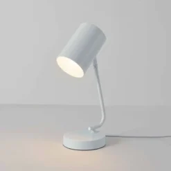 15" Jordan Desk Lamp Matte Blue - Globe Electric -Floor Lamps Store GUEST b79d8174 aec7 44d2 8d3f 8293a1ffce5f