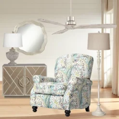 360 Lighting Vintage Shabby Chic Floor Lamp 60" Tall Antique White Washed Natural Linen Fabric Drum Shade For Living Room Reading Bedroom Office -Floor Lamps Store GUEST b91baf39 2200 43dc 8507 fd7ab205734b