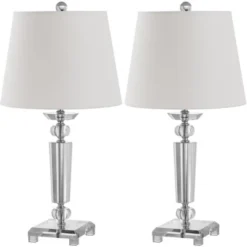 Imogene Crystal Table Lamp (Set Of 2) - Safavieh -Floor Lamps Store GUEST b99dbe5f 0afe 415c 802c 14fbf46b17c4