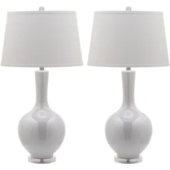 Blanche Gourd Lamp (Set Of 2) - Safavieh -Floor Lamps Store GUEST ba4a34be cd80 4a8f 81e2 b315dfb4048e
