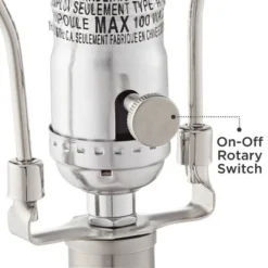 360 Lighting Ledger Modern Accent Table Lamps 21 3/4" High Set Of 2 Mercury Glass With USB Charging Port Table Top Dimmers Off-White Shade For Desk -Floor Lamps Store GUEST bee939bc f821 41b4 8964 fb7ecb3eb753