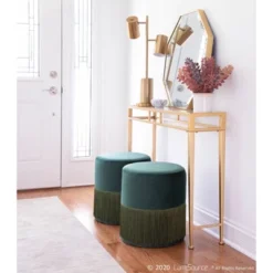 Cannes Contemporary/Glam Table Lamp With Metal Shade White (Includes LED Light Bulb) - LumiSource -Floor Lamps Store GUEST c1388e14 d904 4d4c b2ea f199a6e259be