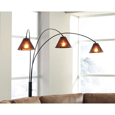 Sharde Floor Lamp Black - Signature Design By Ashley 1 Sharde Floor Lamp Black - Signature Design By Ashley