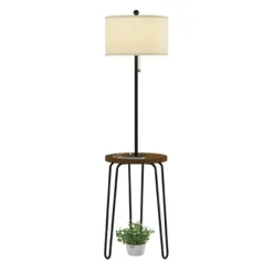 Floor Lamp End Table (Includes LED Light Bulb) - Modern Hairpin Legs -Floor Lamps Store GUEST c727bf21 b973 452c a15a 9ad79a7495fe