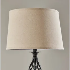 Raymond Floor Lamp Black - Adesso -Floor Lamps Store GUEST c800e2cc 7572 4d1a 8c26 29877de5c1c3