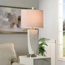 Bouleau Rustic Table Lamp Brown Cream Crackle Finish - StyleCraft -Floor Lamps Store GUEST d027814f 5ac3 4e30 a7a1 29f52a6e61fa