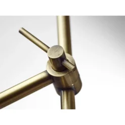 LED Vera Floor Lamp Antique Brass (Includes LED Light Bulb) - Adesso -Floor Lamps Store GUEST d0b7ef29 fa3b 4fc0 bf2d fbc4febf196b