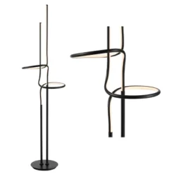 64" Metal Minimalist Dimmable Floor Lamp (Includes LED Light Bulb) - JONATHAN Y -Floor Lamps Store GUEST d0d3252b c351 472b aa4d 6dd11c16abd1