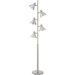 360 Lighting Modern Floor Lamp 5-Light Tree 70" Tall Brushed Nickel Metal Adjustable Heads For Living Room Reading Bedroom Office 14 360 Lighting Modern Floor Lamp 5-Light Tree 70" Tall Brushed Nickel Metal Adjustable Heads For Living Room Reading Bedroom Office -Floor Lamps Store GUEST d137c670 7bd9 47f8 979e cd74d74b1b61