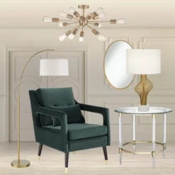 360 Lighting Cora Modern Arc Floor Lamp Standing 72" Tall Brass Metal White Linen Drum Shade Decor For Living Room Reading Bedroom Office House Home 14 360 Lighting Cora Modern Arc Floor Lamp Standing 72" Tall Brass Metal White Linen Drum Shade Decor For Living Room Reading Bedroom Office House Home -Floor Lamps Store GUEST d2df2d7a b003 4db9 ac52 23d95f0daff3