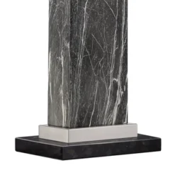 360 Lighting Connie Modern Table Lamps Set Of 2 With Black Marble Riser 25" High Black Faux Marble USB Charging Port White Rectangular Shade For Desk 7 360 Lighting Connie Modern Table Lamps Set Of 2 With Black Marble Riser 25" High Black Faux Marble USB Charging Port White Rectangular Shade For Desk -Floor Lamps Store GUEST d2fedecc 399e 45b1 a343 596a86d5c775