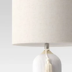 Large Assembled Ceramic Table Lamp White - Threshold™ -Floor Lamps Store GUEST d72950b8 ea54 41af a1d4 cb6cbbe6dd5a