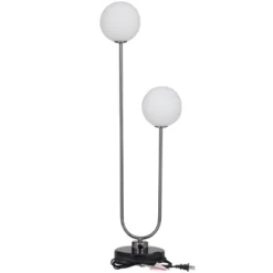 2-Light Marble Orb Table Lamp With Marble Base - Olivia & May -Floor Lamps Store GUEST d9de2c09 ab5d 40ec a8de 21983fb7d3b3