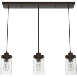 3-Light Devon Park Cluster Linear - Hunter Fan -Floor Lamps Store GUEST e0358fba 8661 4d89 b360 974f43095f47