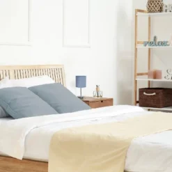 11.81" Traditional Petite Metal Stick Bedside Table Desk Lamp In Chrome With Fabric Shade Purple - Creekwood Home -Floor Lamps Store GUEST e76f0674 d956 4a77 80b4 c1110fe5b1c1