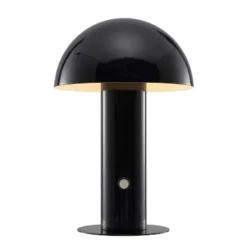 10.75" Boletus Contemporary Bohemian Rechargeable/Cordless Iron LED Mushroom Table Lamp - JONATHAN Y -Floor Lamps Store GUEST ebcd19d6 38ec 45d0 beff 8f7397c952e4
