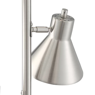 360 Lighting Modern Floor Lamp 5-Light Tree 70" Tall Brushed Nickel Metal Adjustable Heads For Living Room Reading Bedroom Office 3 360 Lighting Modern Floor Lamp 5-Light Tree 70" Tall Brushed Nickel Metal Adjustable Heads For Living Room Reading Bedroom Office - Image 3