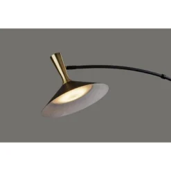 Bradley Arc Lamp With Smart Switch Black (Includes LED Light Bulb) - Adesso -Floor Lamps Store GUEST fc871f7b 5368 42cf 8d20 76487b111698